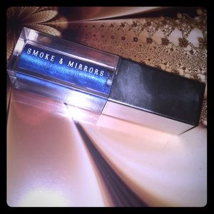 Blue sparkled  liquid eyeliner